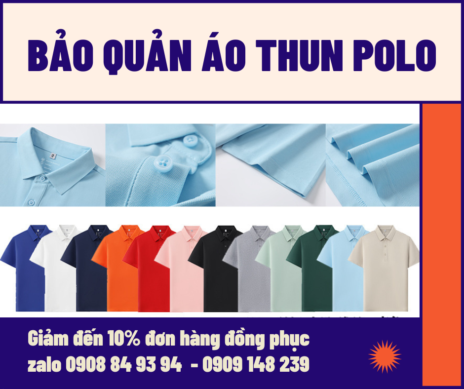 Bảo quản áo thun 