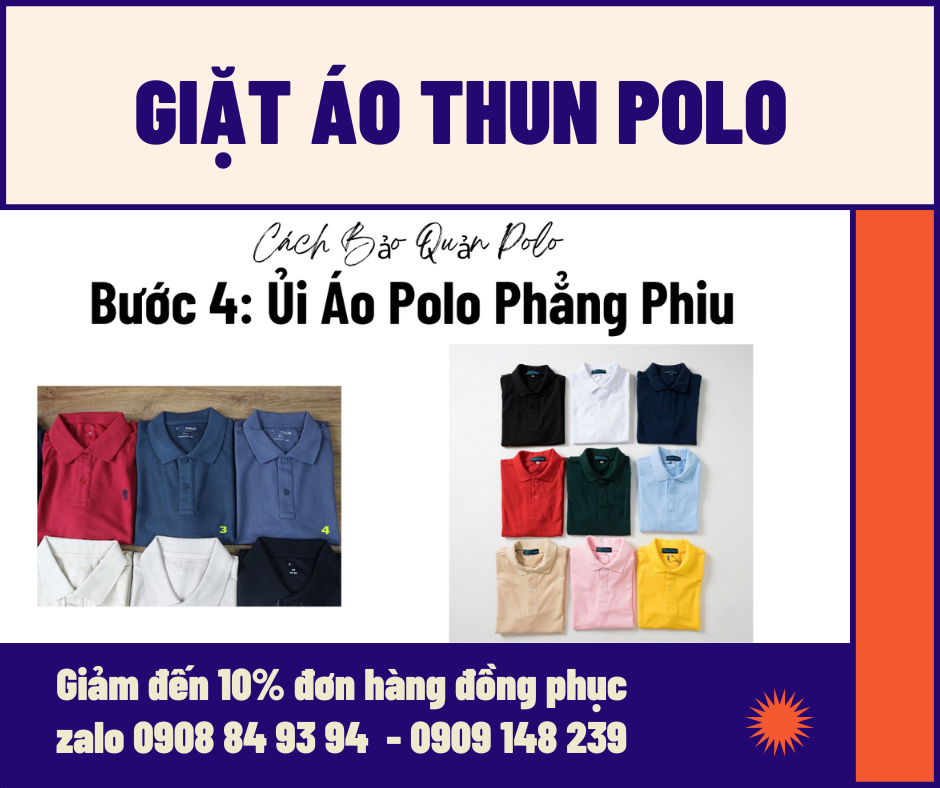 Cách bảo quản áo thun 