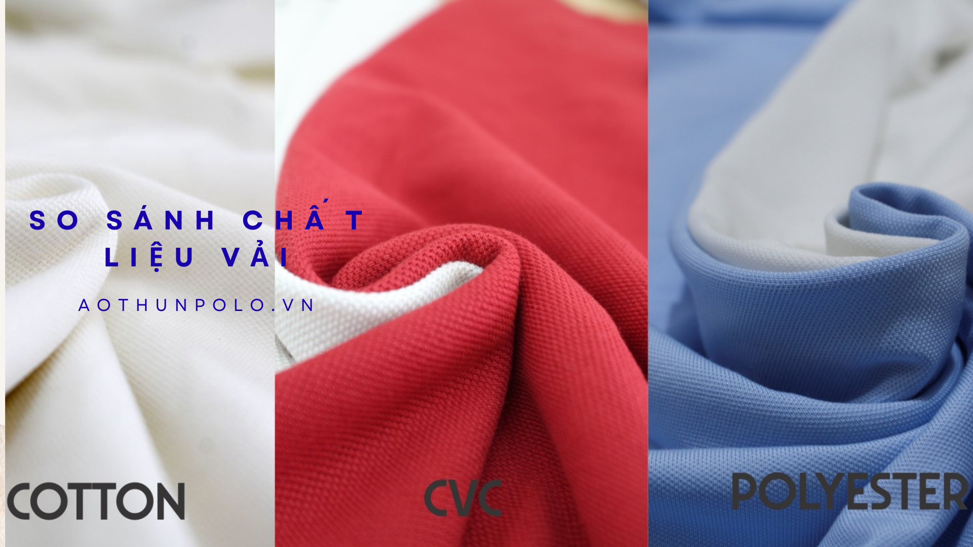 phân biệt các loại chất liệu vải