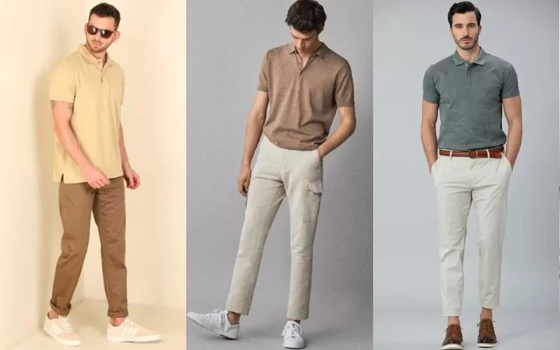 Phối áo thun polo